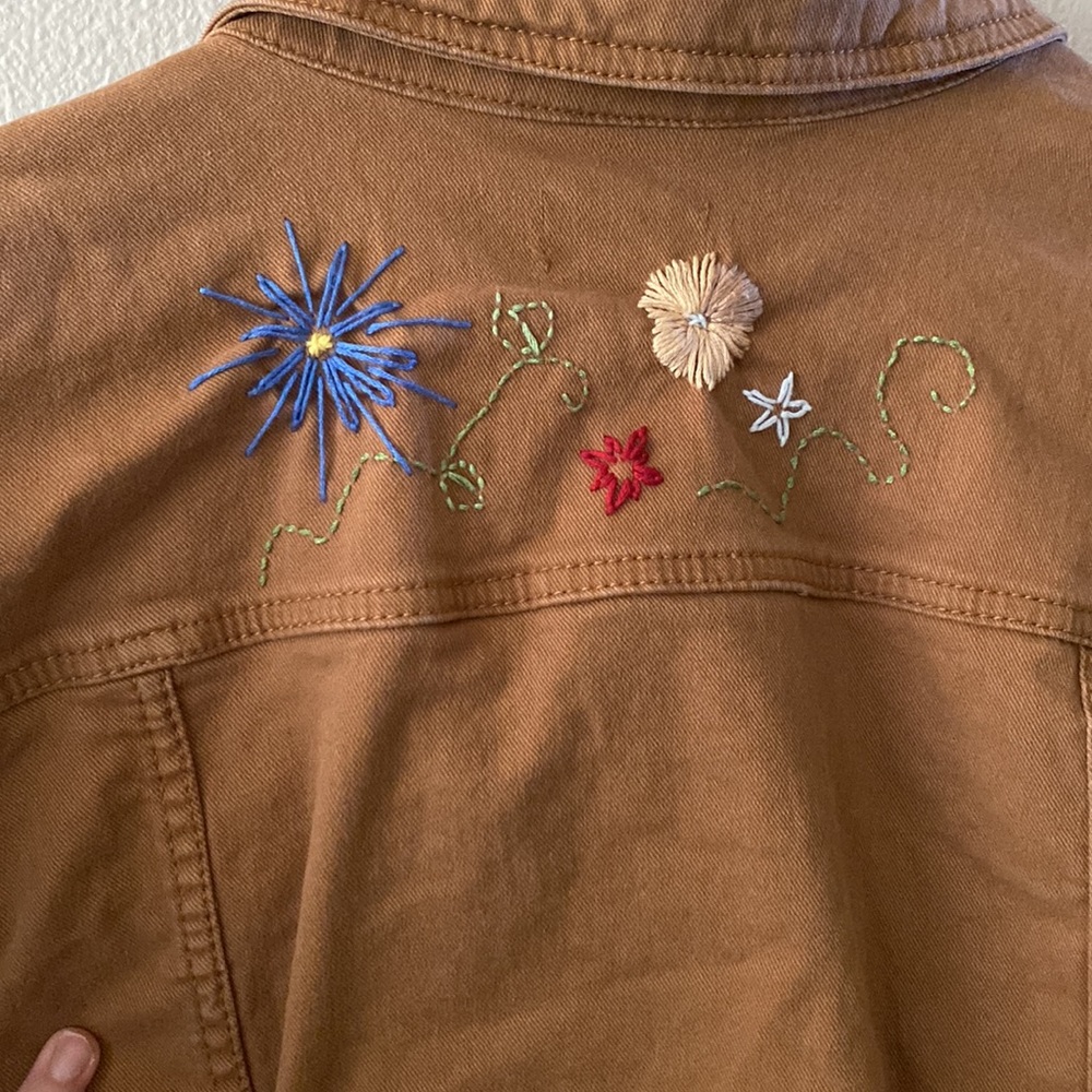 Embroidered chore jacket - Picture 10 of 10